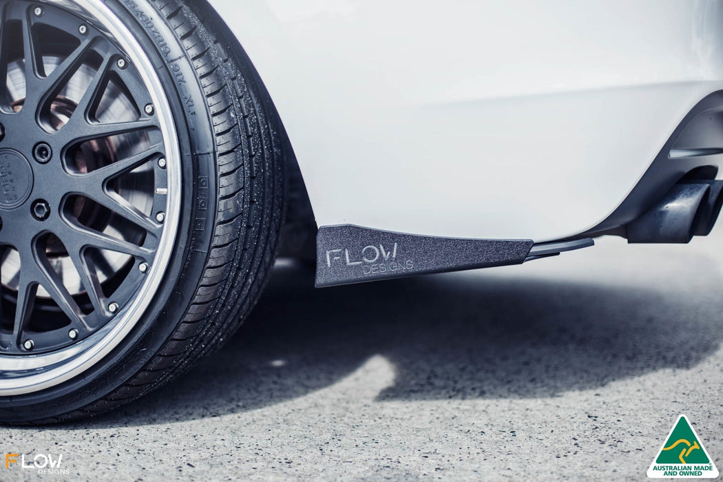 E82 M Sport Rear Spats V3 (Pair)-Flow Designs