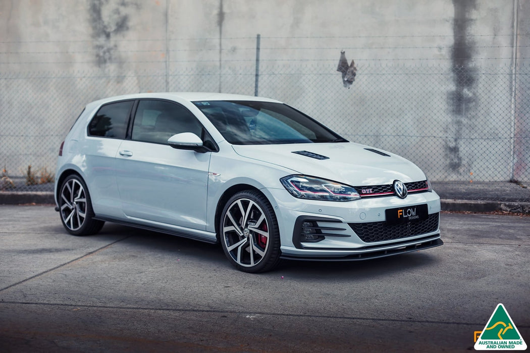 MK7.5 Golf GTI Side Skirt Splitters (Pair)-Flow Designs