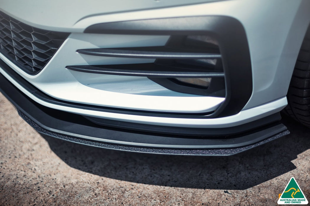 MK7.5 Golf GTI Front Lip Splitter Extensions (Pair)-Flow Designs