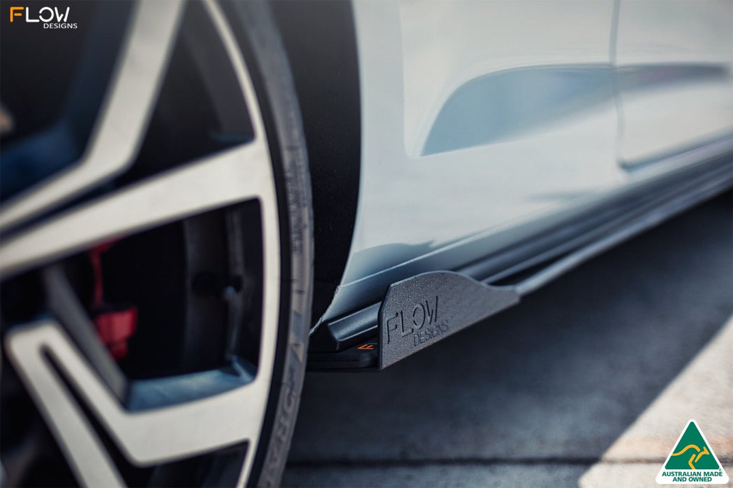 MK7.5 Golf GTI Side Skirt Splitters (Pair)-Flow Designs