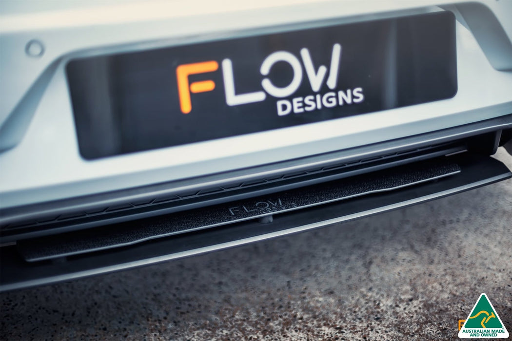 MK7.5 Golf GTI Rear Valance & Fairing (Matte Black)-Flow Designs