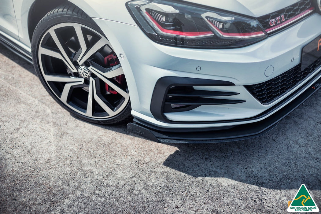MK7 Golf GTI Front Lip Splitter & Bumper Reinforcement Bracket-Flow Designs
