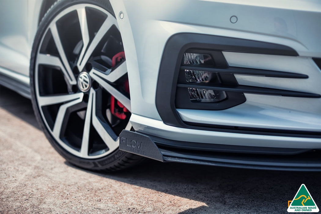 MK7 Golf GTI Front Lip Splitter & Bumper Reinforcement Bracket-Flow Designs