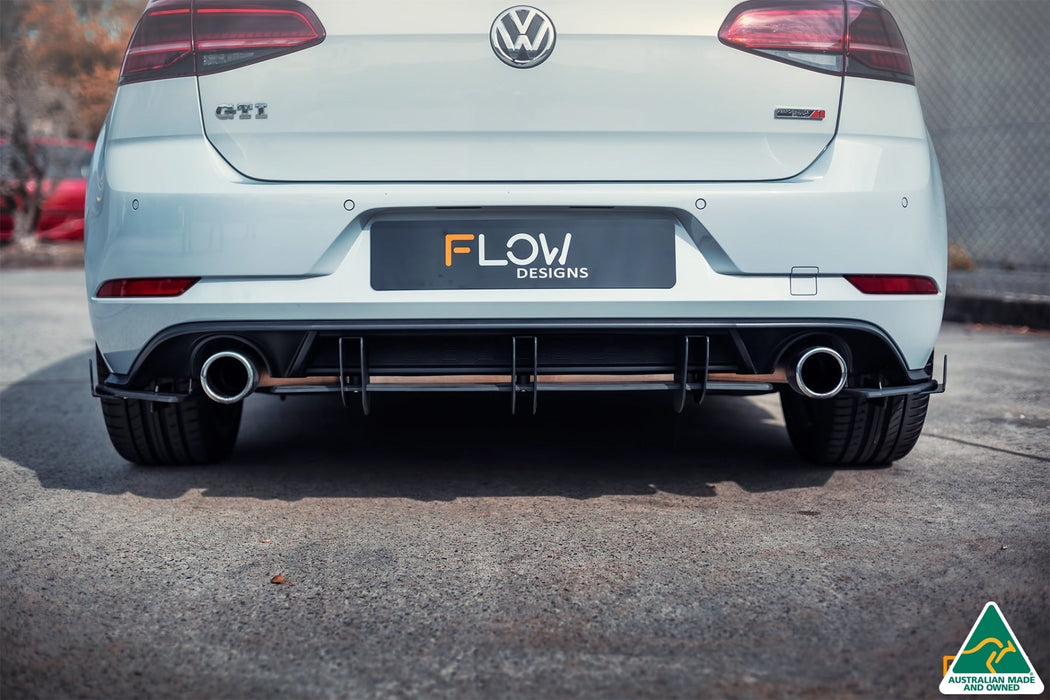 MK7.5 Golf GTI Flow-Lock Rear Diffuser-Flow Designs