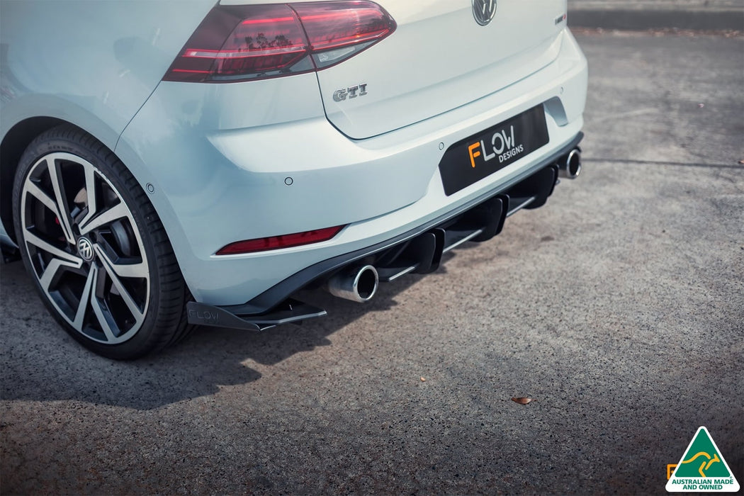 MK7.5 Golf GTI Flow-Lock Rear Diffuser-Flow Designs