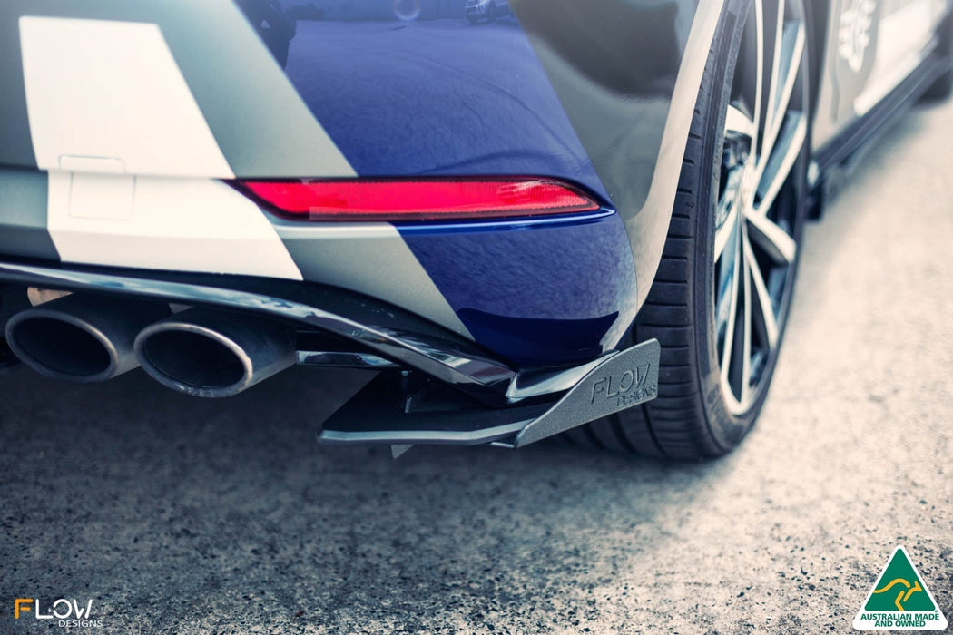 MK7.5 Golf GTI & R Rear Spats (Pair)(Clearance-old design-no finish selection)-Flow Designs