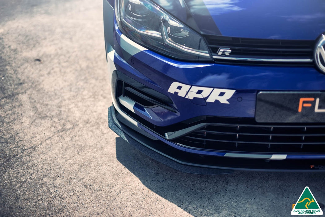 MK7.5 Golf R Front Lip Splitter Extensions (Pair)-Flow Designs