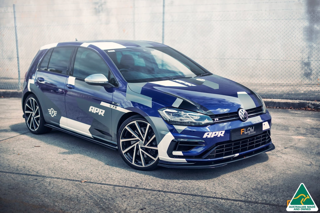MK7.5 Golf R Side Skirt Splitters (Pair)-Flow Designs