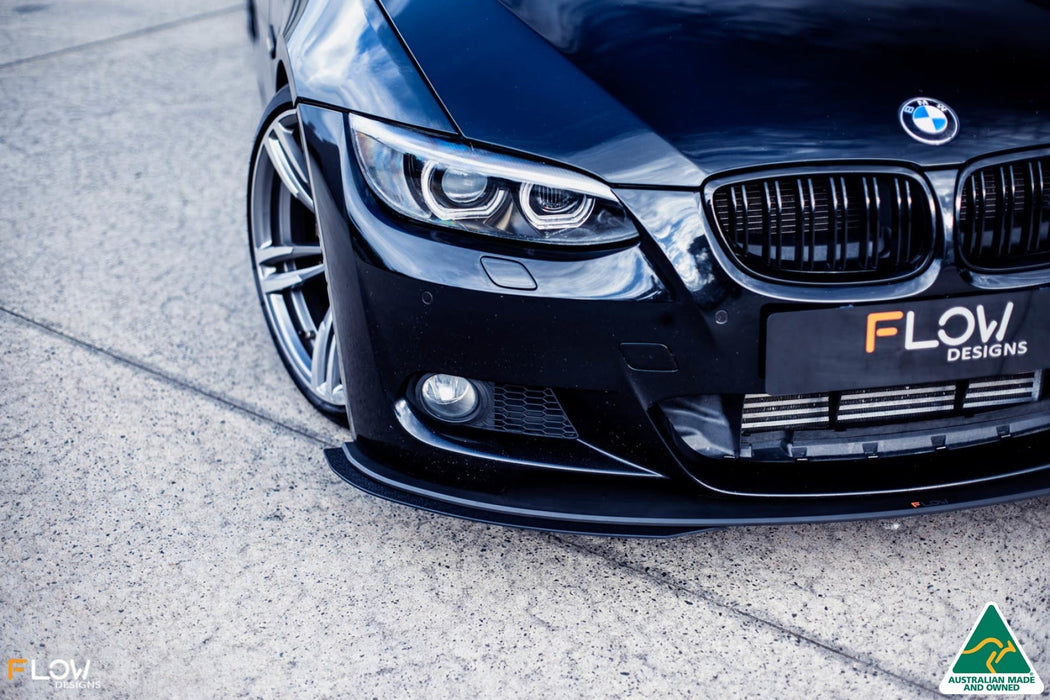 E92 M Sport Front Lip Splitter V3-Flow Designs
