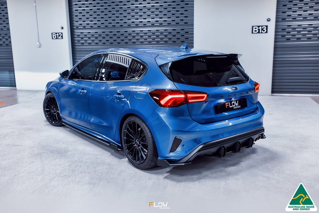 MK4 Focus ST-Line Rear Spat Winglets (Pair)-Flow Designs