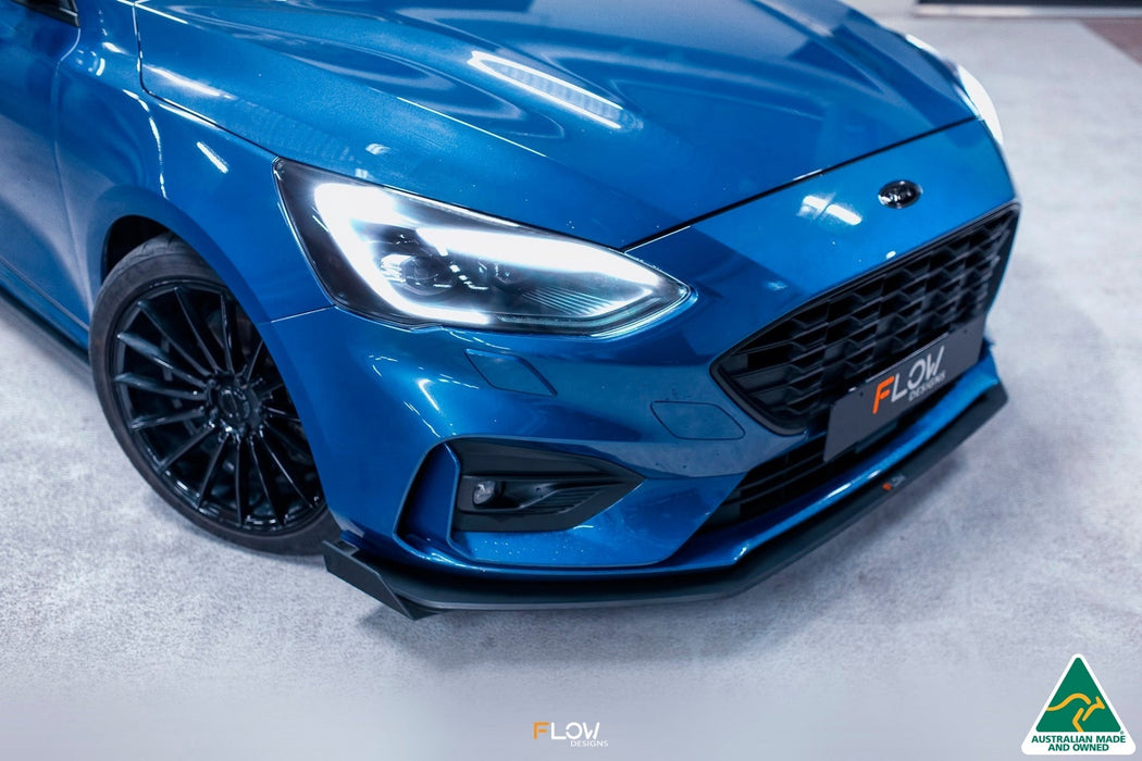 MK4 Focus ST-Line Front Lip Splitter Winglets (Pair)-Flow Designs