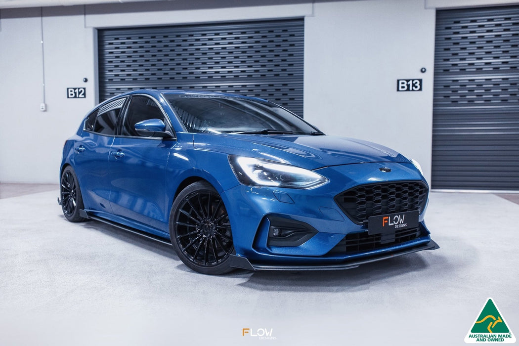 MK4 Focus ST-Line Front Lip Splitter Extensions (Pair)-Flow Designs