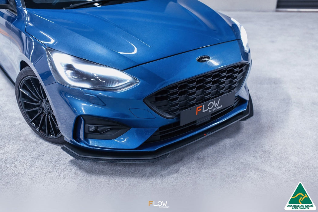 MK4 Focus ST-Line Front Lip Splitter Extensions (Pair)-Flow Designs