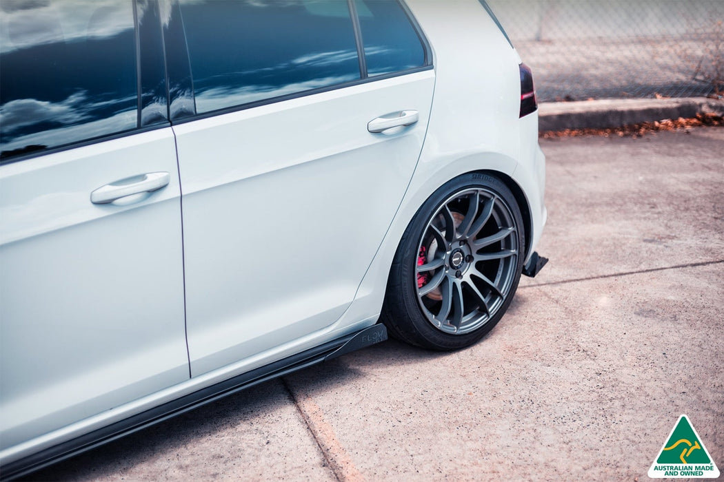 MK7 Golf GTI Side Skirt Splitters V3 (Pair)-Flow Designs