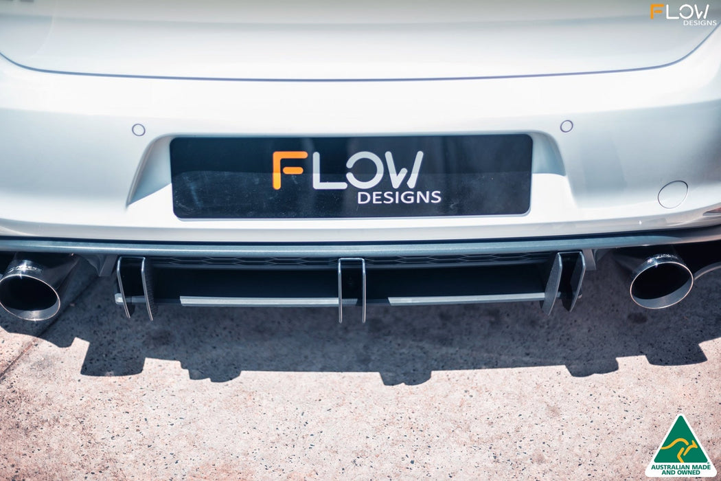 MK7 Golf GTI Flow-Lock Rear Diffuser-Flow Designs
