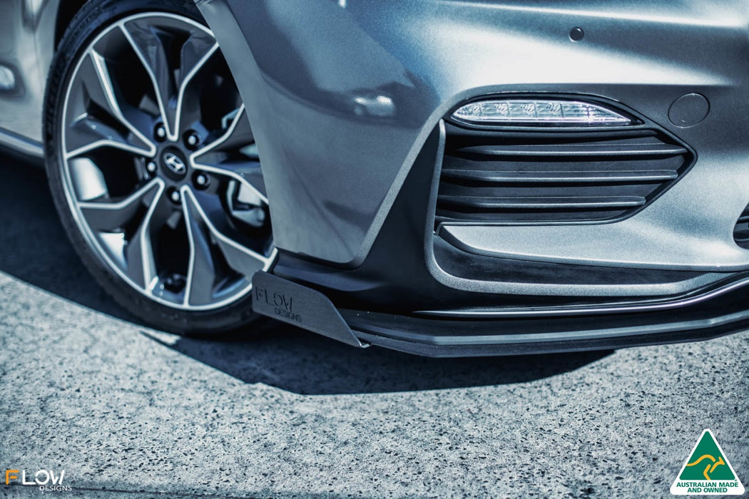 i30 N Line Hatch PD (2018-Current) Front Lip Splitter-Flow Designs