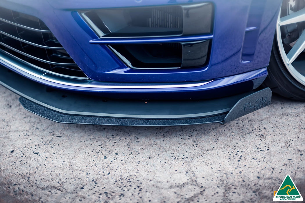 MK7 Golf R Front Lip Splitter Winglets (Pair)-Flow Designs