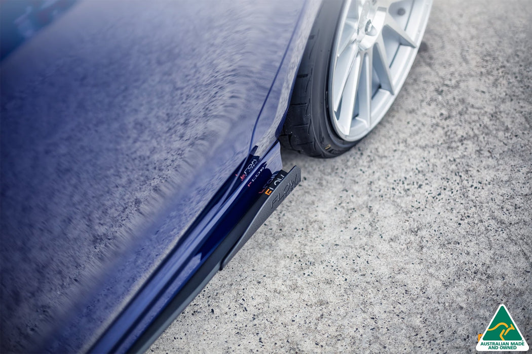 MK7 Golf R Side Skirt Splitters V3 (Pair)-Flow Designs - Harrys Euro