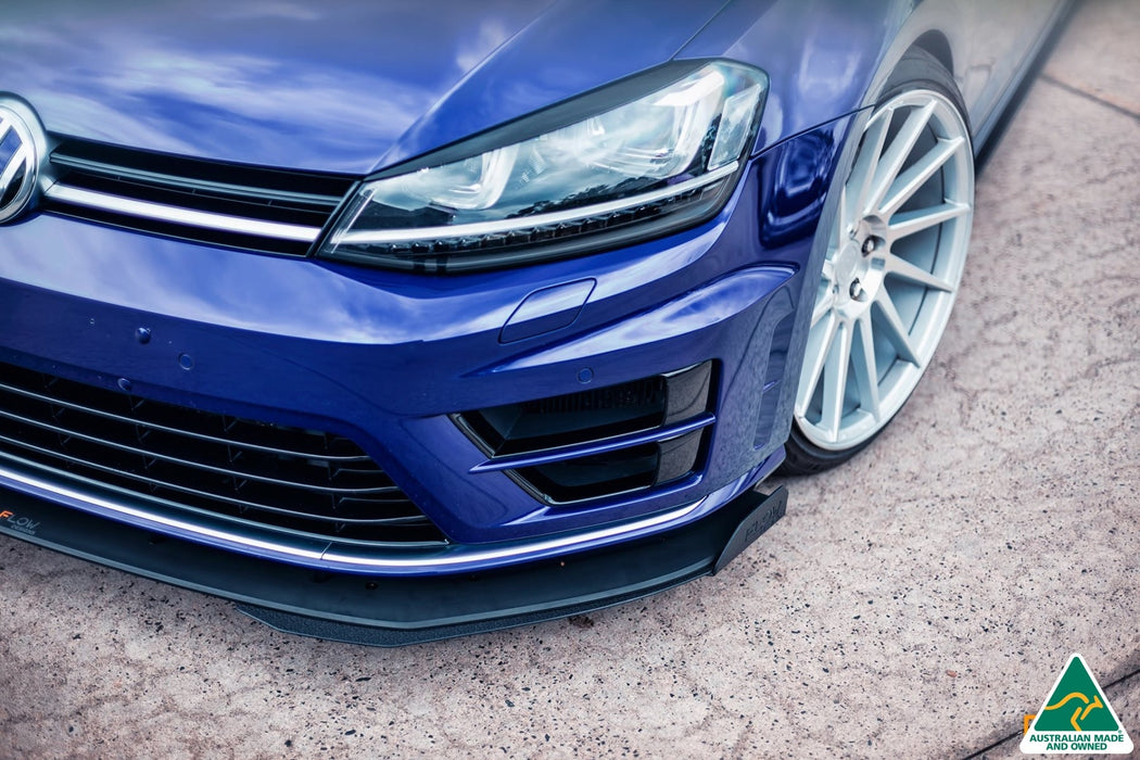 MK7 Golf R Front Lip Splitter Winglets (Pair)-Flow Designs