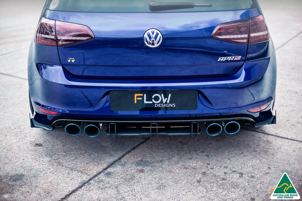 MK7 Golf R Flow-Lock Rear Diffuser-Flow Designs - Harrys Euro