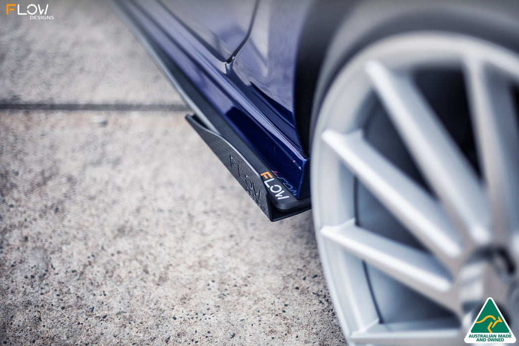 MK7 Golf R Side Skirt Splitter Winglets (Pair)-Flow Designs