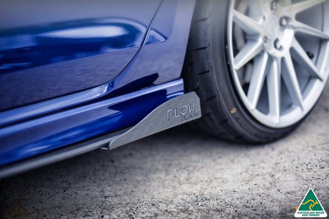 MK7 Golf R Side Skirt Splitters V3 (Pair)-Flow Designs - Harrys Euro