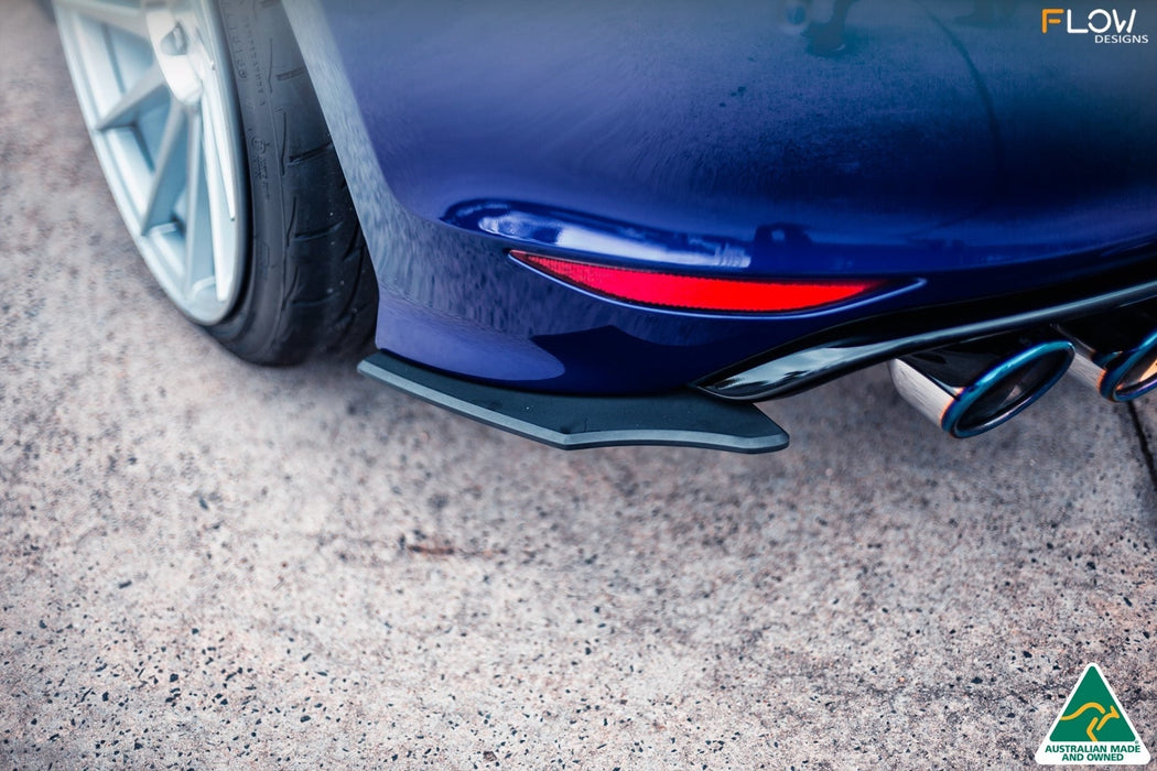 MK7 Golf R Rear Pods/Spats V3 (Pair)(Clearance-old design-no finish selection)-Flow Designs