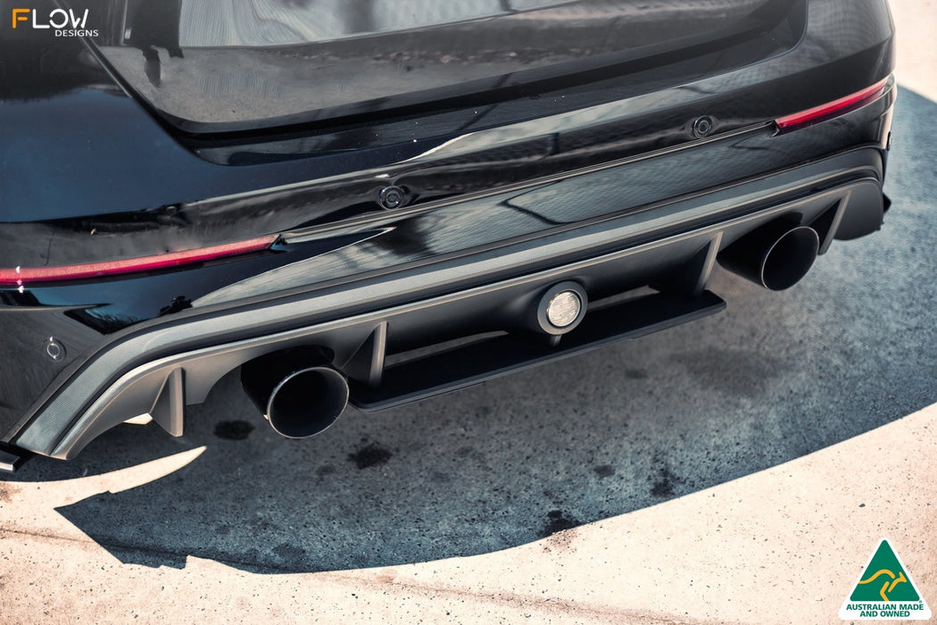 MK3 Focus RS Rear Under Spoiler & Adjustable Fairing (2 Piece)-Flow Designs