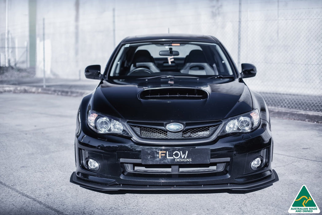 Impreza WRX / STI G3 Sedan FL Front Lip Splitter-Flow Designs