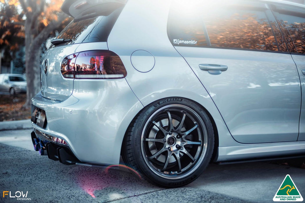 MK6 Golf R Flow-Lock Rear Diffuser-Flow Designs