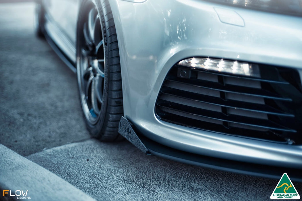 MK6 Golf R Front Lip Splitter V3-Flow Designs