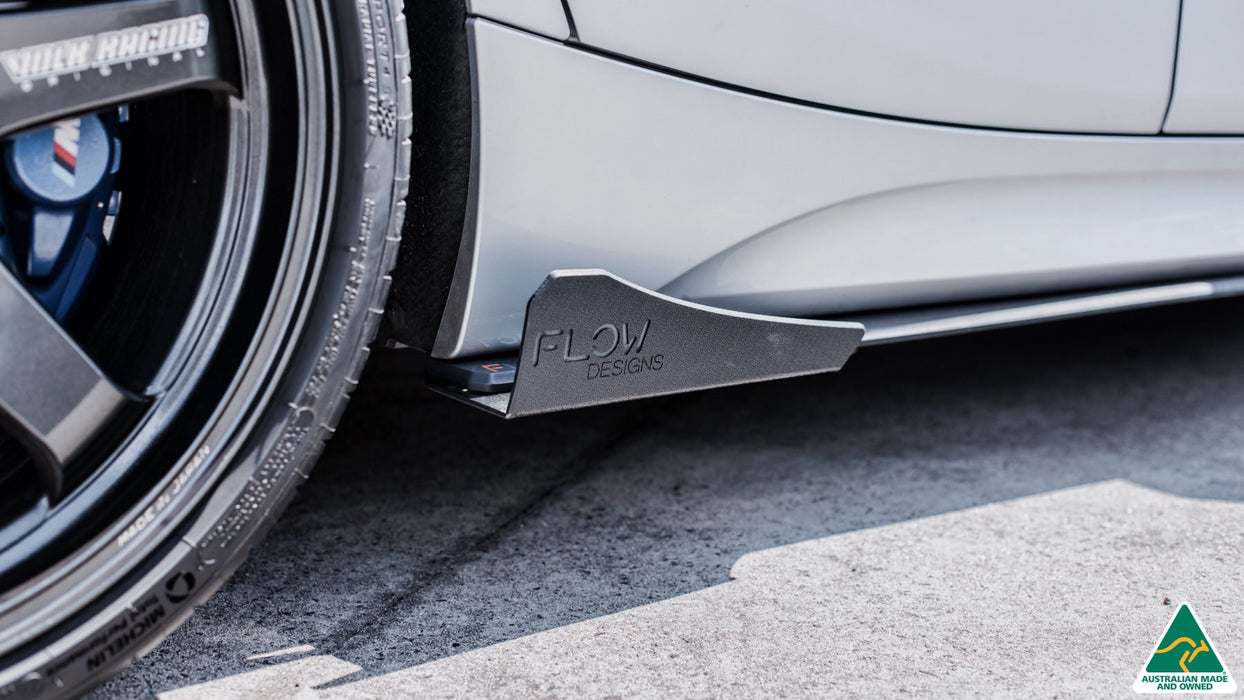 F20 LCI M135 / M140 Side Skirt Splitters V3 (Pair)-Flow Designs