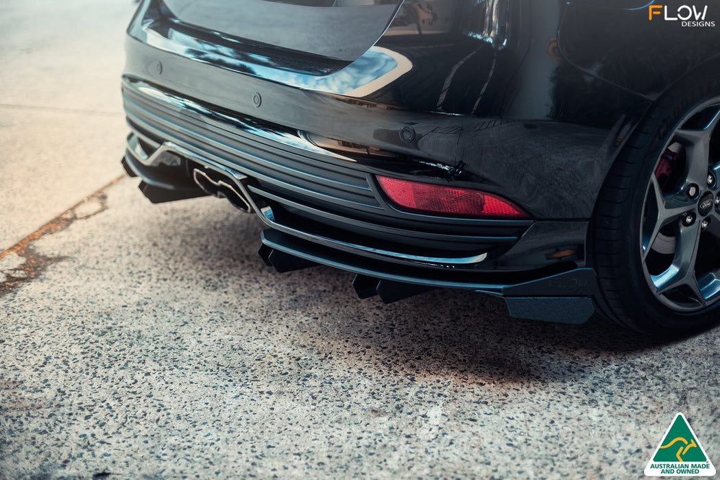 MK3.5 Focus ST (Facelift) Rear Spat Winglets (Pair)-Flow Designs