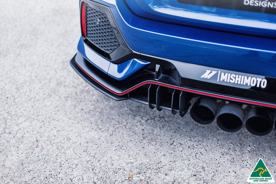 FK8 Civic Type R Flow-Lock Rear Diffuser-Flow Designs