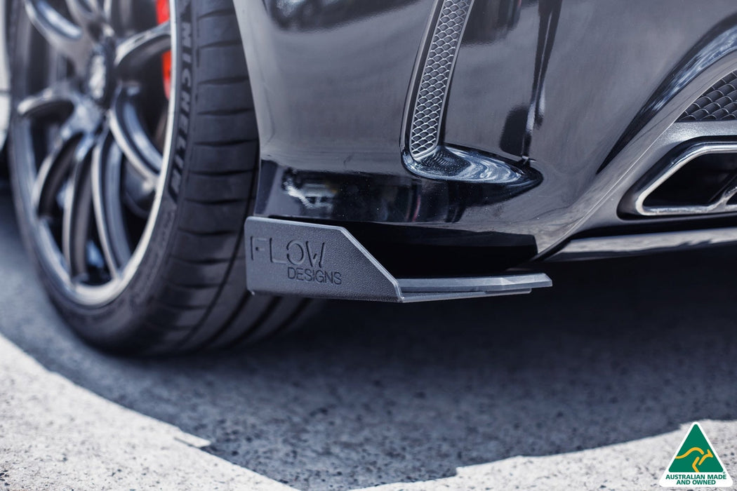 A45 AMG W176 (PFL) Rear Spats (Pair)-Flow Designs