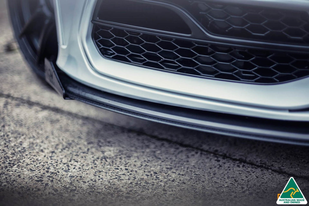 S3 8V Pre-Facelift Sportback Front Lip Splitter Winglets (Pair)-Flow Designs