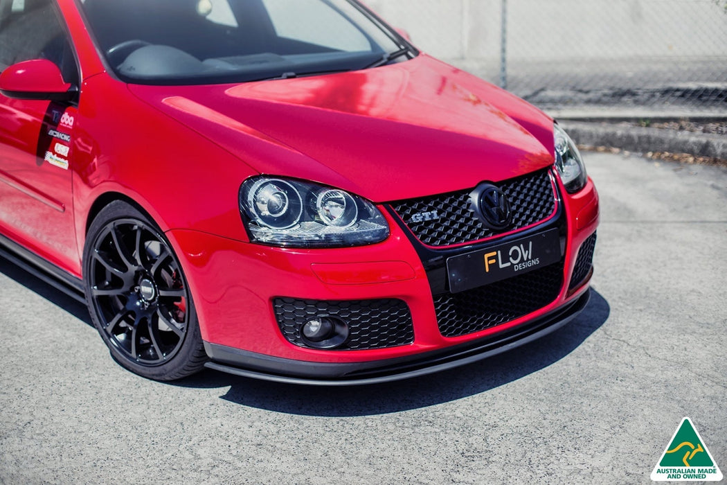 MK5 Golf GTI Front Lip Splitter(Clearance-old design-no finish selection)-Flow Designs