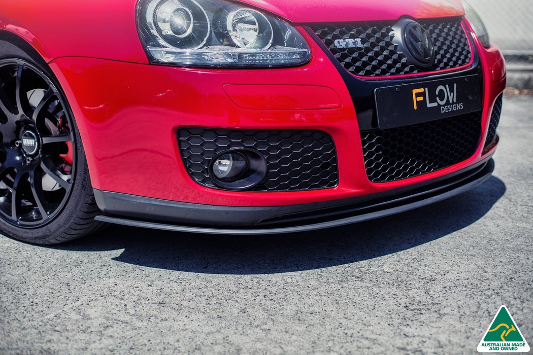 MK5 Golf GTI Front Lip Splitter(Clearance-old design-no finish selection)-Flow Designs