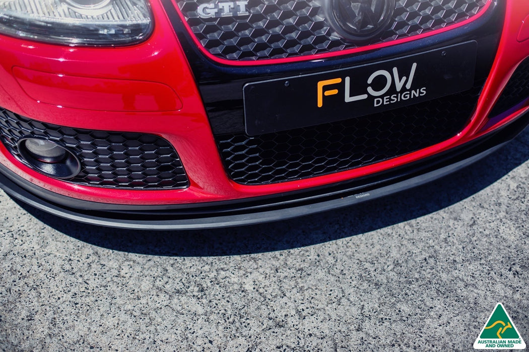 MK5 Golf GTI Front Lip Splitter(Clearance-old design-no finish selection)-Flow Designs
