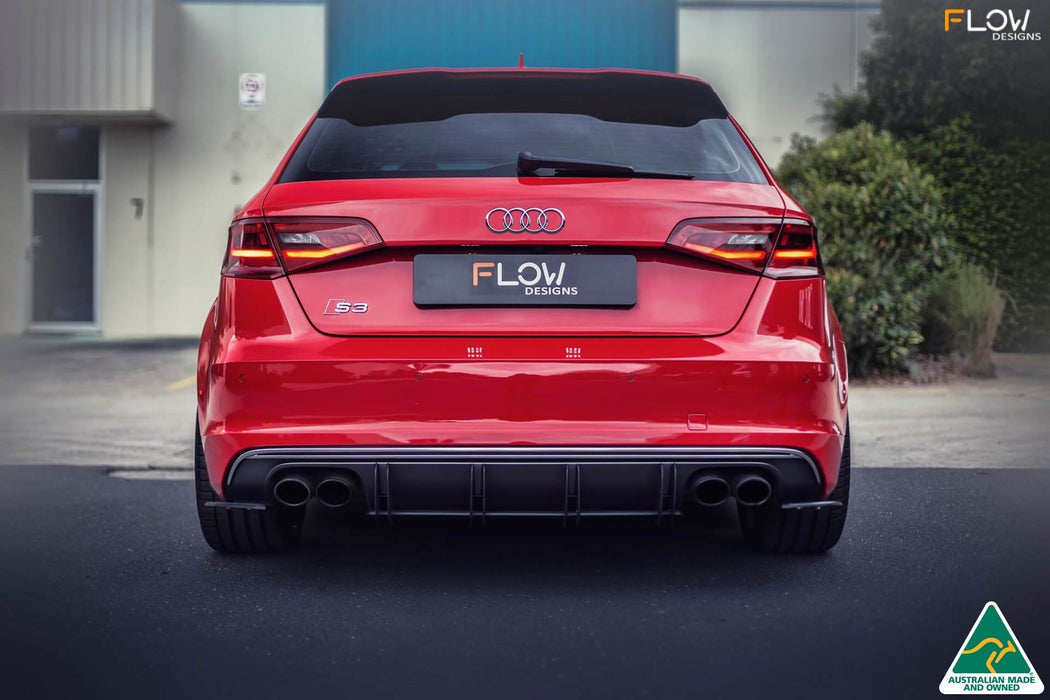 S3 8V Pre-Facelift Sportback Flow-Lock Rear Diffuser-Flow Designs