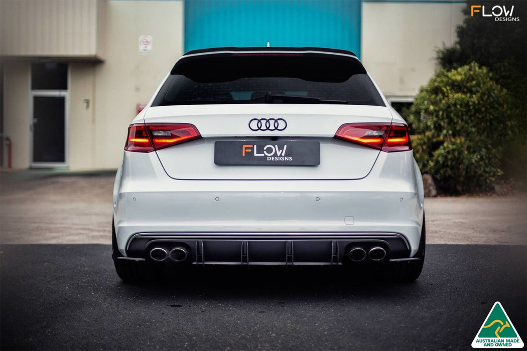 S3 8V Pre-Facelift Sportback Flow-Lock Rear Diffuser-Flow Designs