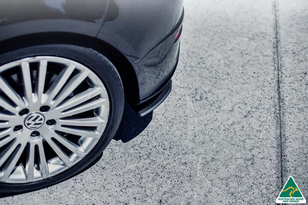 MK5 Golf R32 Rear Spats (Pair)(Clearance-old design-no finish selection)-Flow Designs
