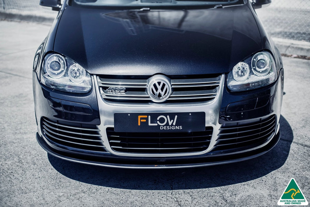MK5 Golf R32 Front Lip Splitter(Clearance-old design-no finish selection)-Flow Designs