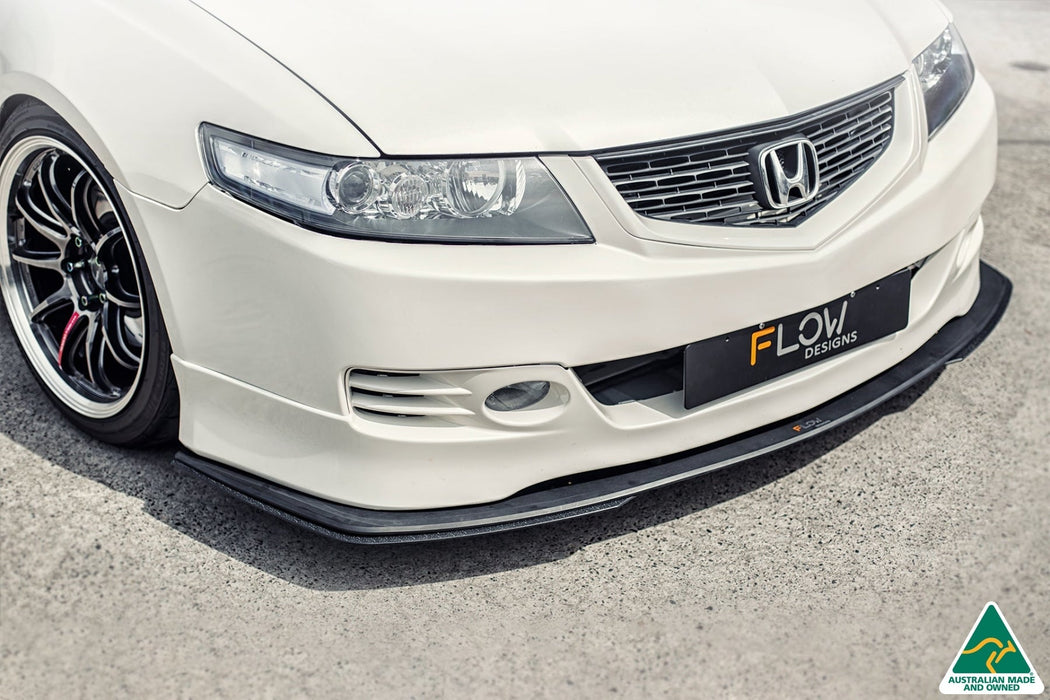 Honda Accord Euro CL7/CL9 Front Splitter Extensions-Flow Designs