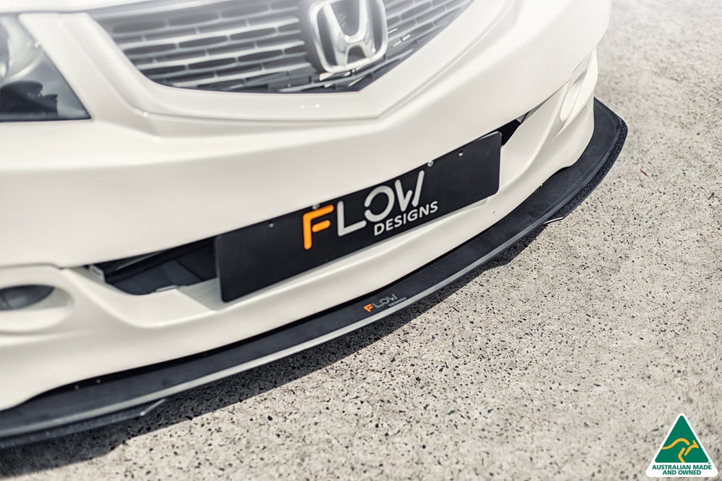 Honda Accord Euro CL7/CL9 Front Splitter Extensions-Flow Designs