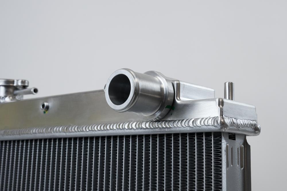 CSF R33 Skyline GT-R/GTS Full Billet Aluminum High-Performance Radiator - Raw Billet