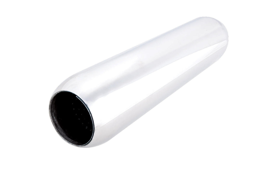 Hot Dog Resonator 4 Inch Inlet 14 Inch Long 304 Brushed Stainless Steel - Harrys Euro