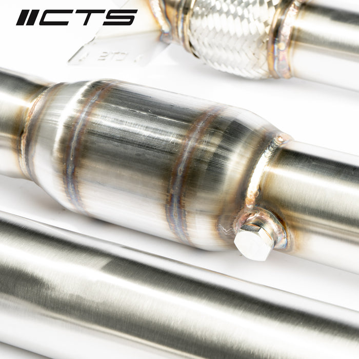 CTS Turbo MK1 VW Tiguan and 8U Audi Q3 1.8T/2.0T High-Flow Cat Downpipe (2009-2017)