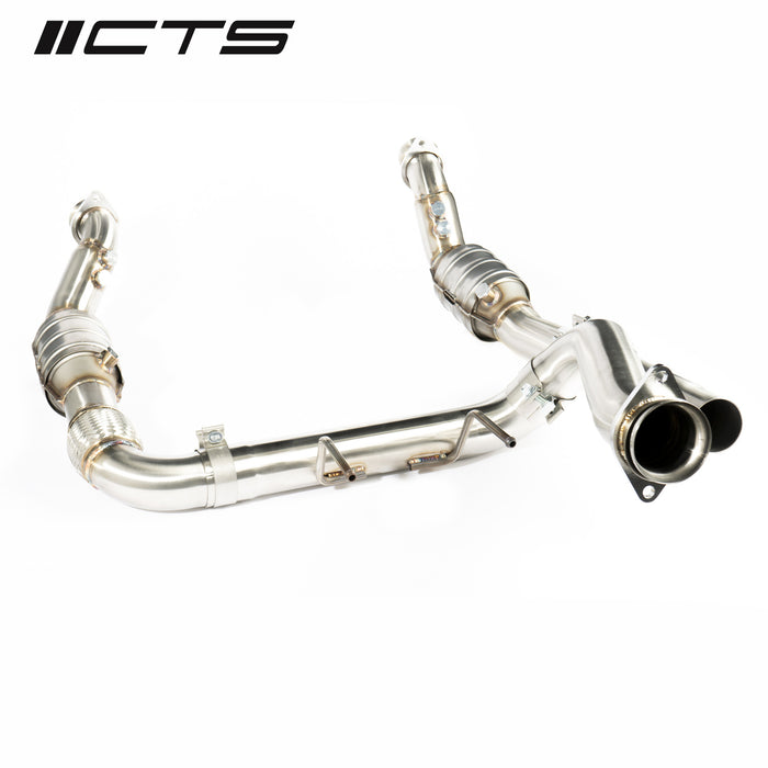 CTS Turbo Ford Raptor EcoBoost 3.5L High-Flow Cat Downpipes