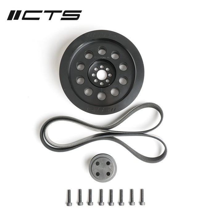 CTS Turbo 3.0T V6 Dual Pulley Upgrade Kit (Press-on, 180mm)